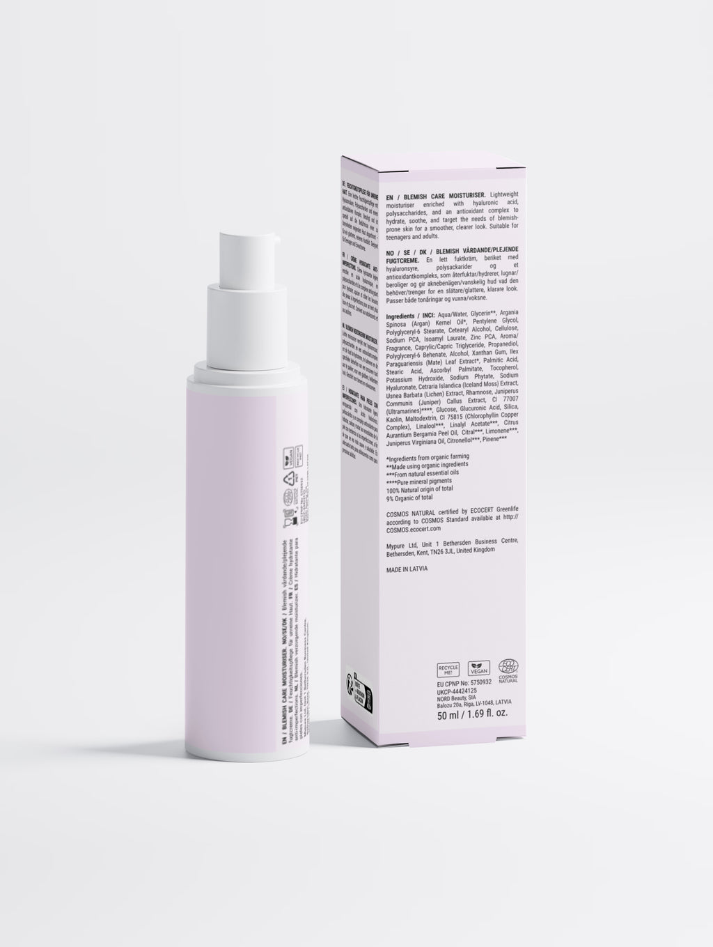 Crème Hydratante anti-acné